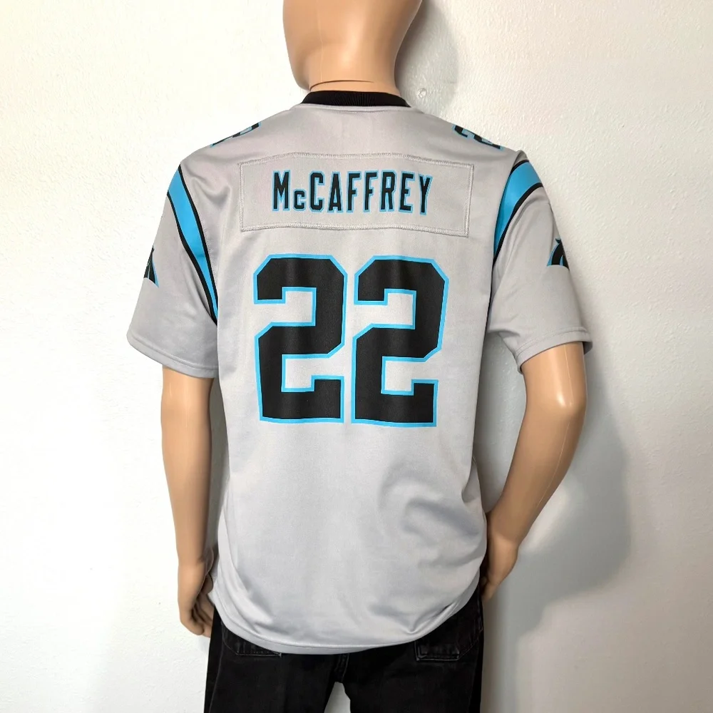 NFL NIKE Carolina Panthers #22 McCaffrey Jersey (Size XL)